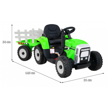 Pojazd Traktor z Przyczepą BLOW Zielony